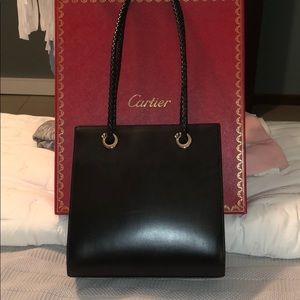 100% AUTHENTIC Cartier vintage shoulder bag